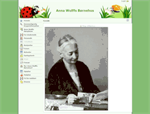 Tablet Screenshot of annawulffs.dk